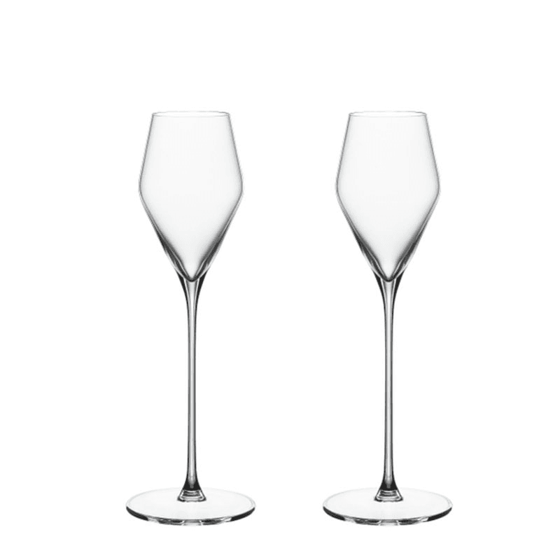 Definition Set of 2 Digestive Glass, 136ml, Clear