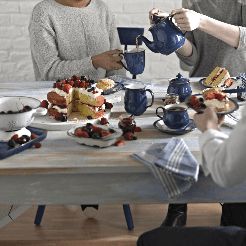 Imperial Blue Covered sugar bowl