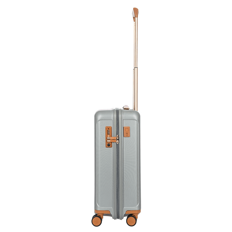 Capri Carry-on Suitcase, H55 x L38 x W23cm, Silver