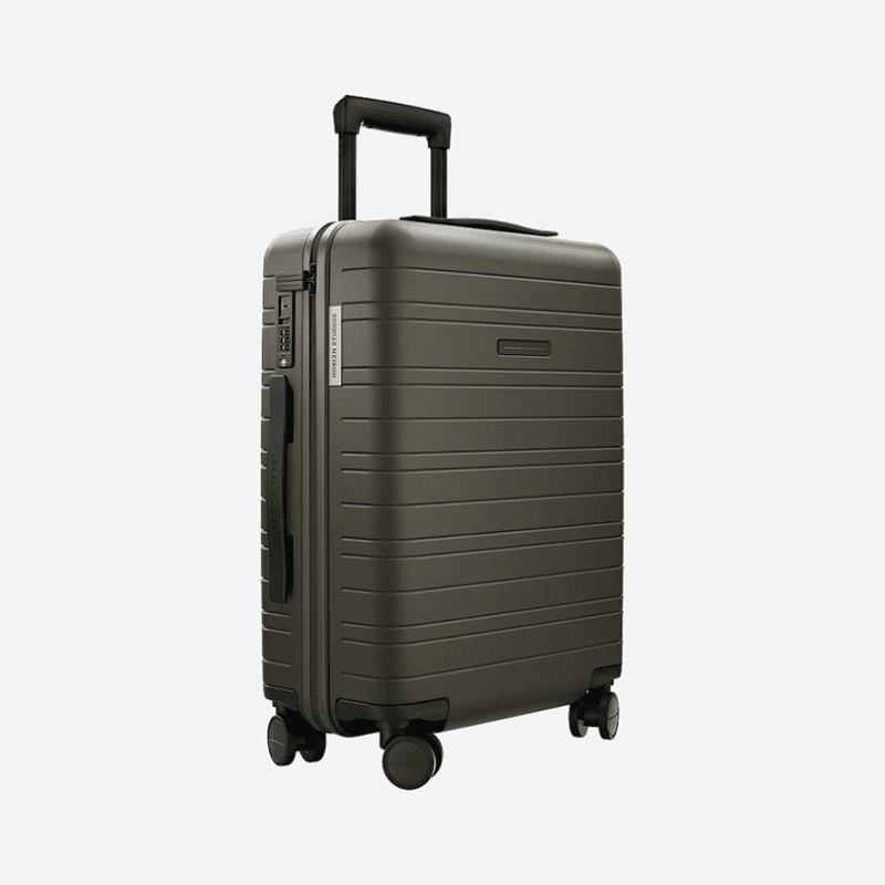 H5 Smart Cabin Suitcase, H55 x W20 x L40cm, Dark Olive