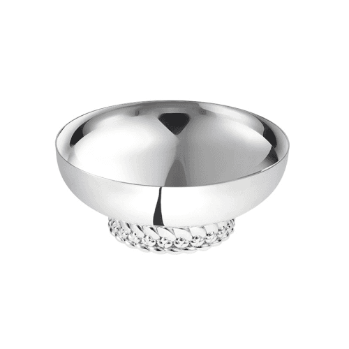 Image showing the Babylone Bowl, D17cm, Silver product.
