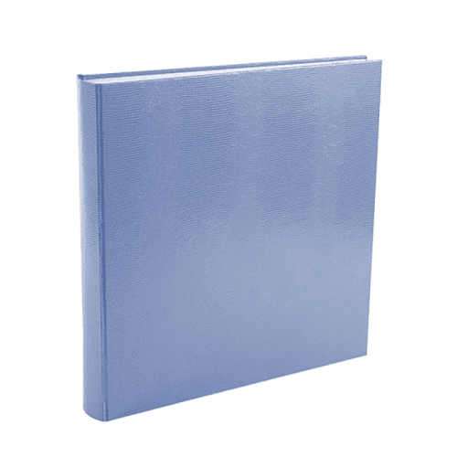 Image showing the Large Square Lizard Photograph Album, L35.5 x W36.5cm, Pale Blue product.