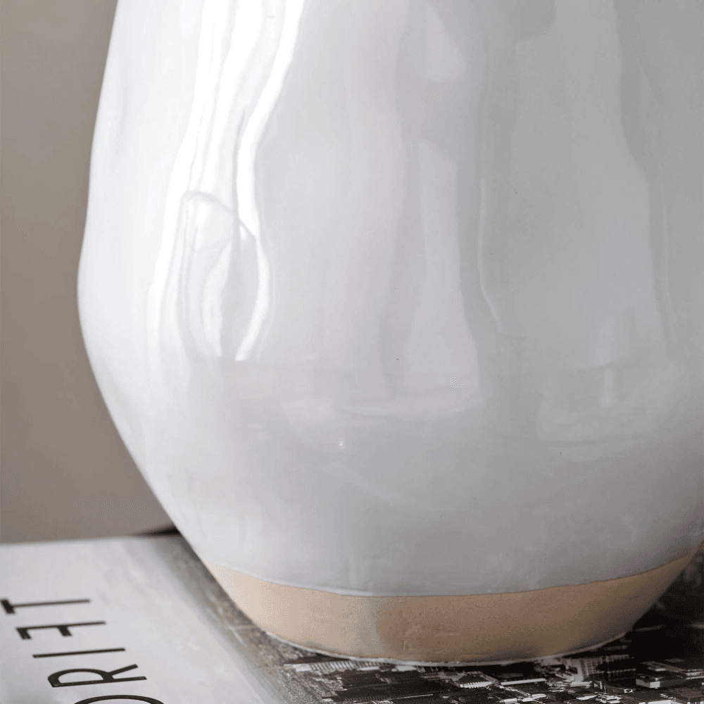Parham Table Lamp, H56.5cm, White