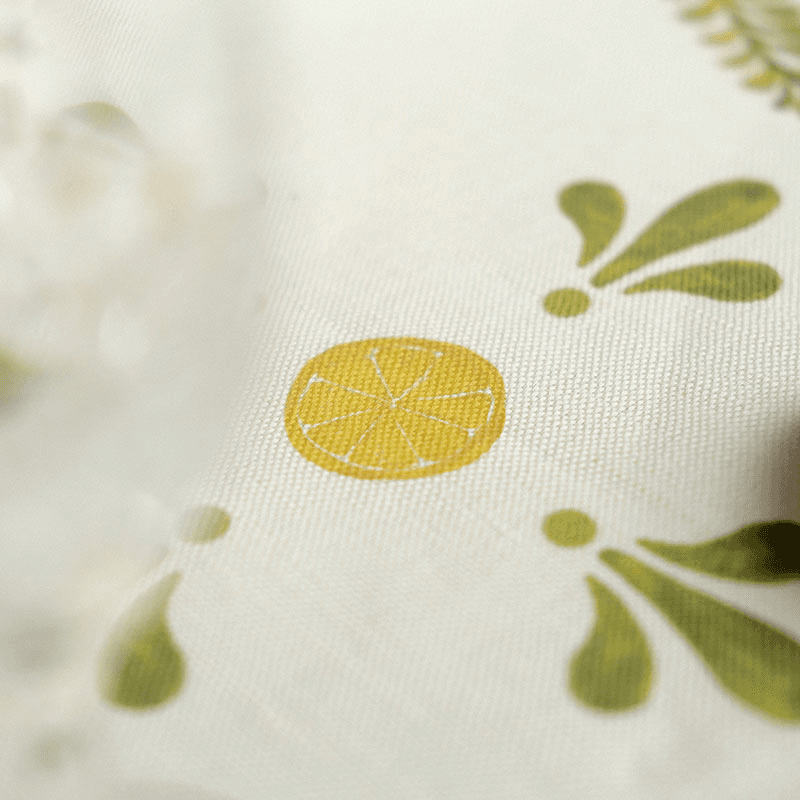 Bell Hutley Tablecloth, 138 x 260cm, Lemon