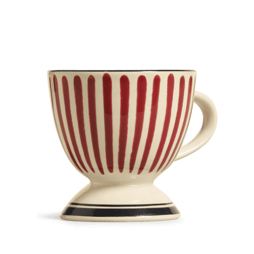 Kintaro Set of 4 Mugs, Cochineal