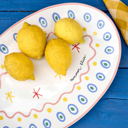 Image showing the Summer Bliss Oval Platter, D45cm, Multi product.