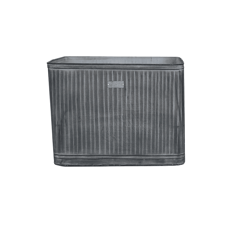 Hampton Planter, D50cm, Galvanised