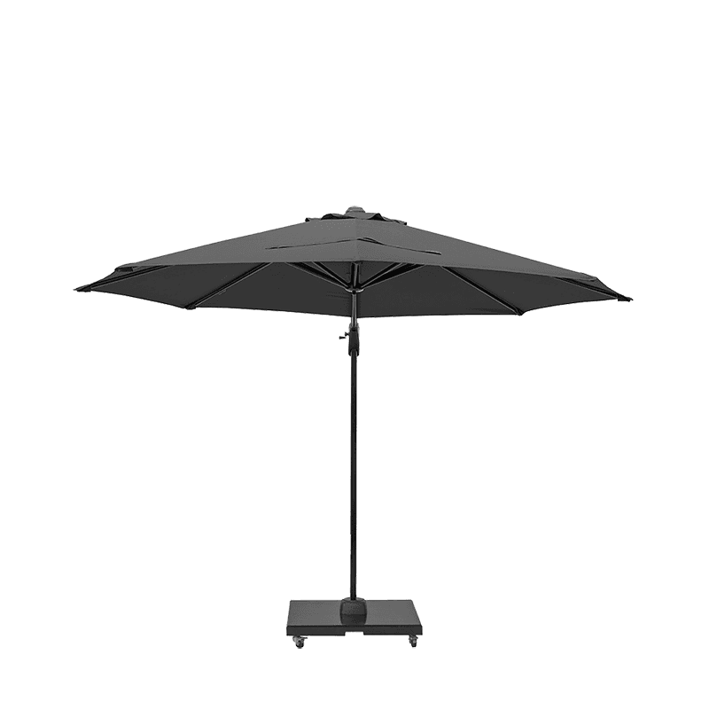 Voyager T1 Round Parasol, 3m, Anthracite