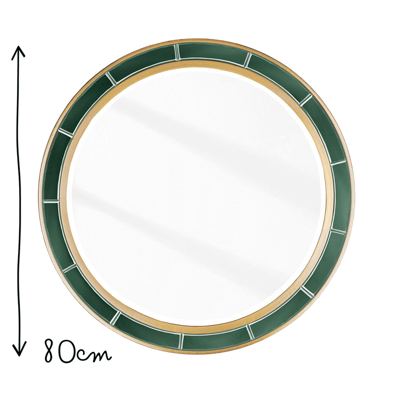 Zelda Mirror, 80cm, Green