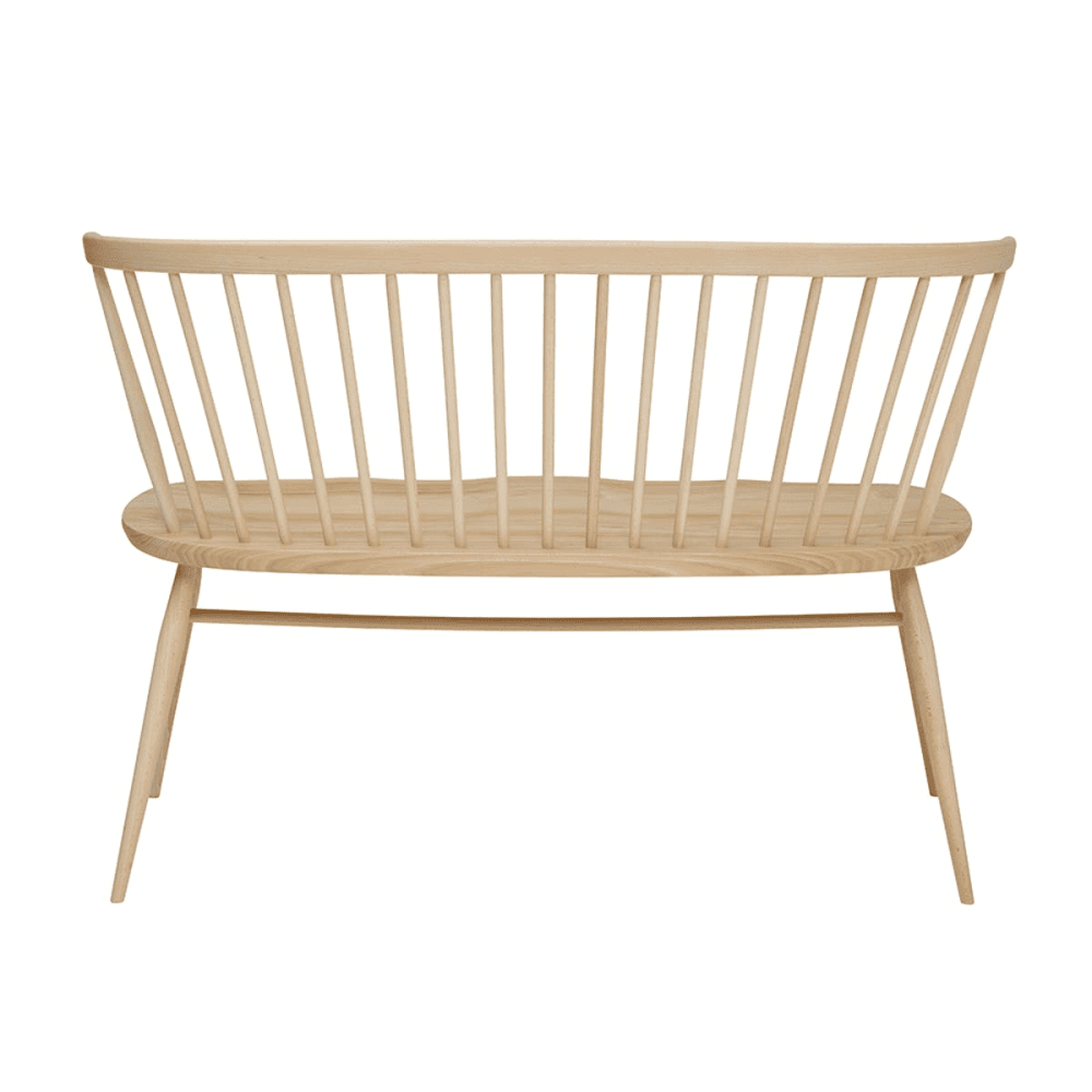 Originals Love Seat, L.Ercolani by Ercol, H82 x W117 x D53cm, Natural