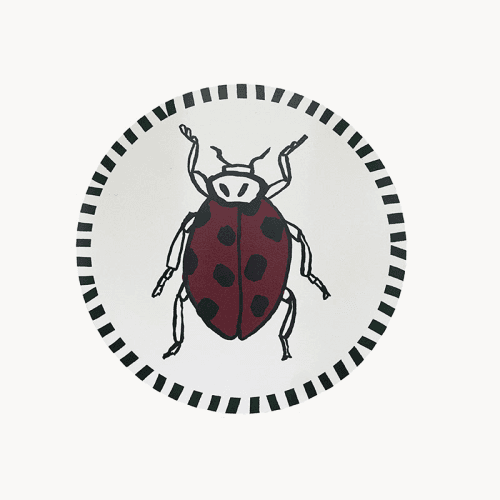 Image showing the Ladybird Placemat, D28cm, Multi product.