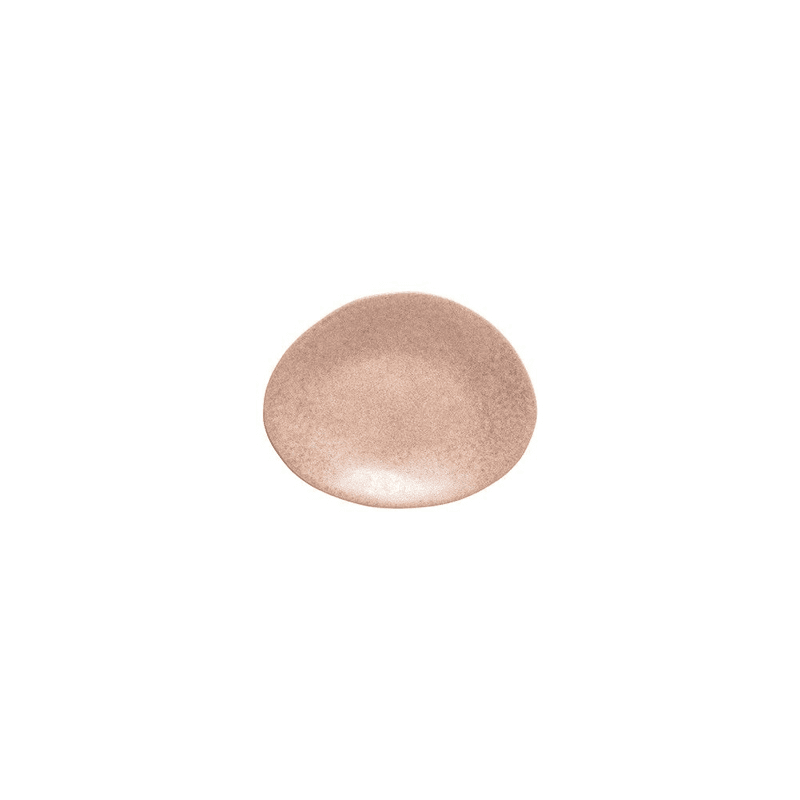 Livia Set of 6 Oval Plates, D16cm, Mauve Rose