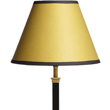 Empire Lampshade, Handmade Parchment, Citrus, 25cm