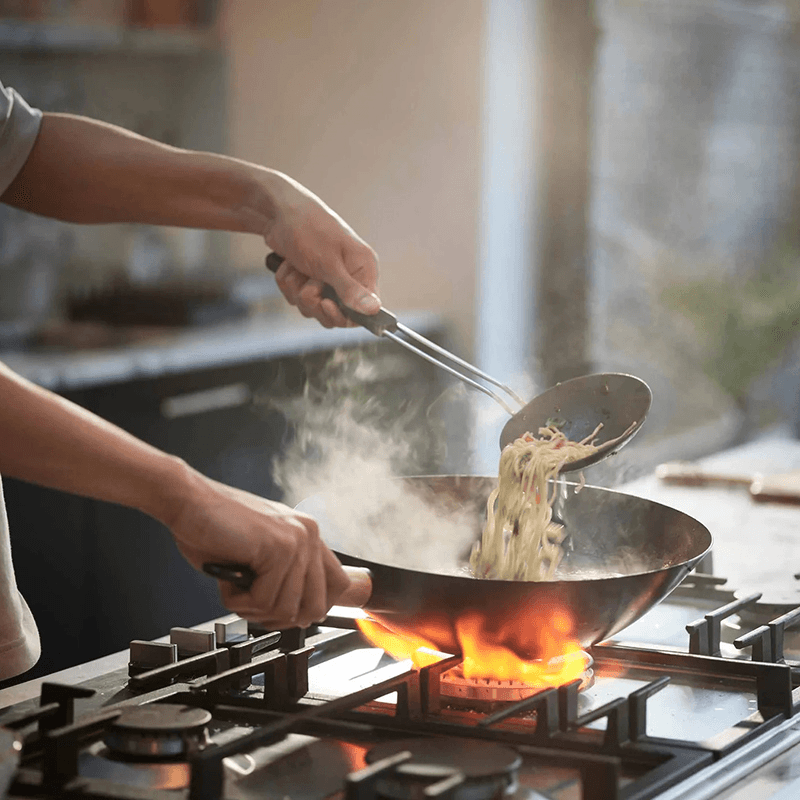 Nest Fusion 3 Piece Wok Utensil Set, Black