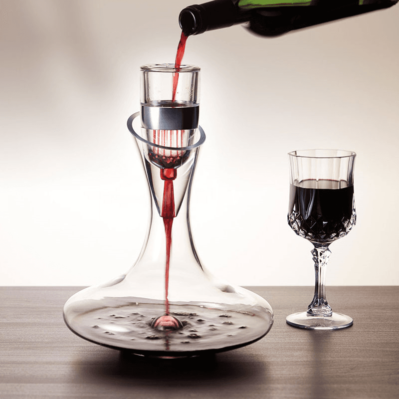Barcraft Deluxe Glass Wine Decanter, 1.5 litres