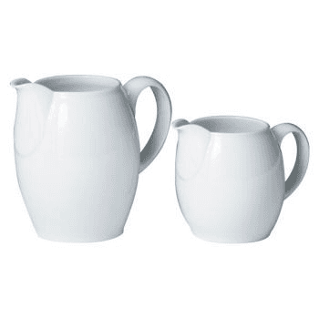 White Large jug, 0.8 litre