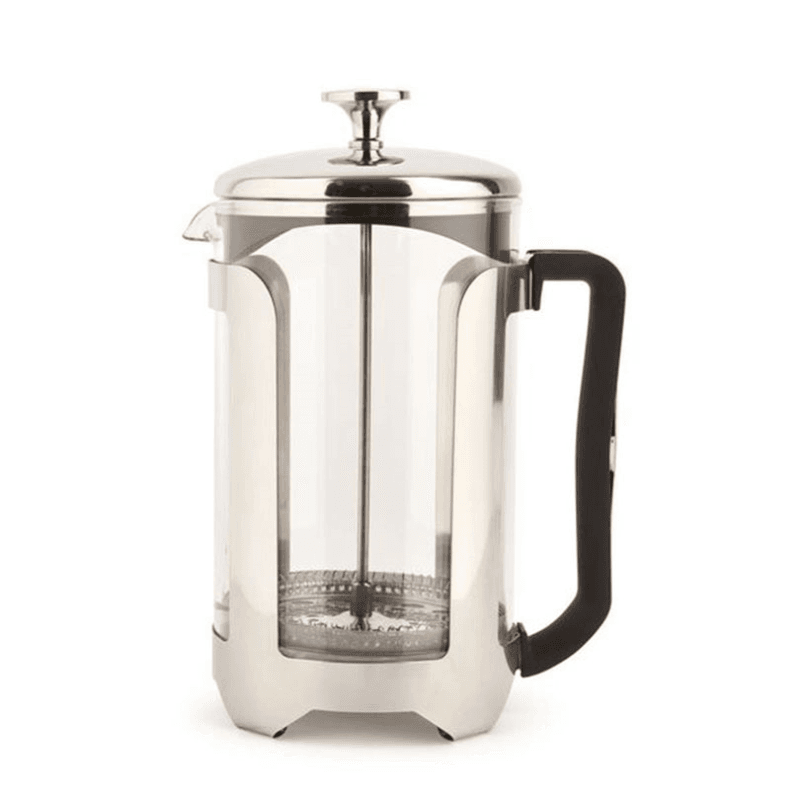 Roma Stainless Steel Cafetière, 12 Cup, Silver