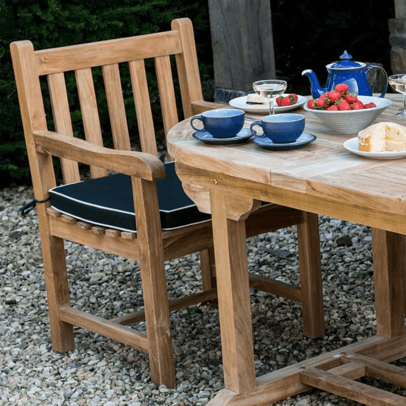 Riverbank Carver Chair, Teak