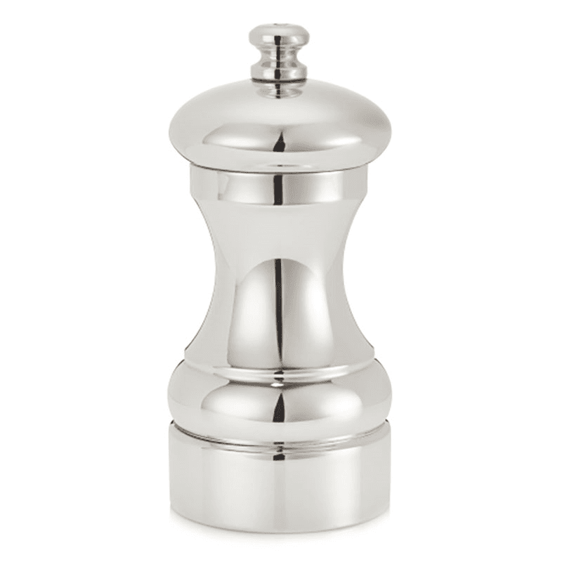 Capstan Pepper mill, 10.2cm, sterling silver