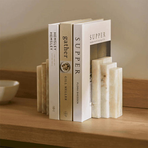 Image showing the Matlock Book Ends, H15 x W5.5cm, Green product.