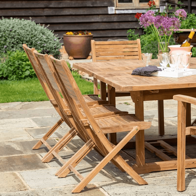 Sumatra Folding Dining Chair, Teak