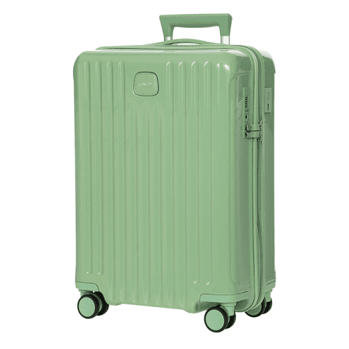 Image showing the Positano Carry-on Trolley Suitcase, H55 x W23 x L38xcm, Sage Green product.