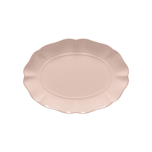 Image showing the Rosa Oval Platter, D30cm, Rose Pink product.