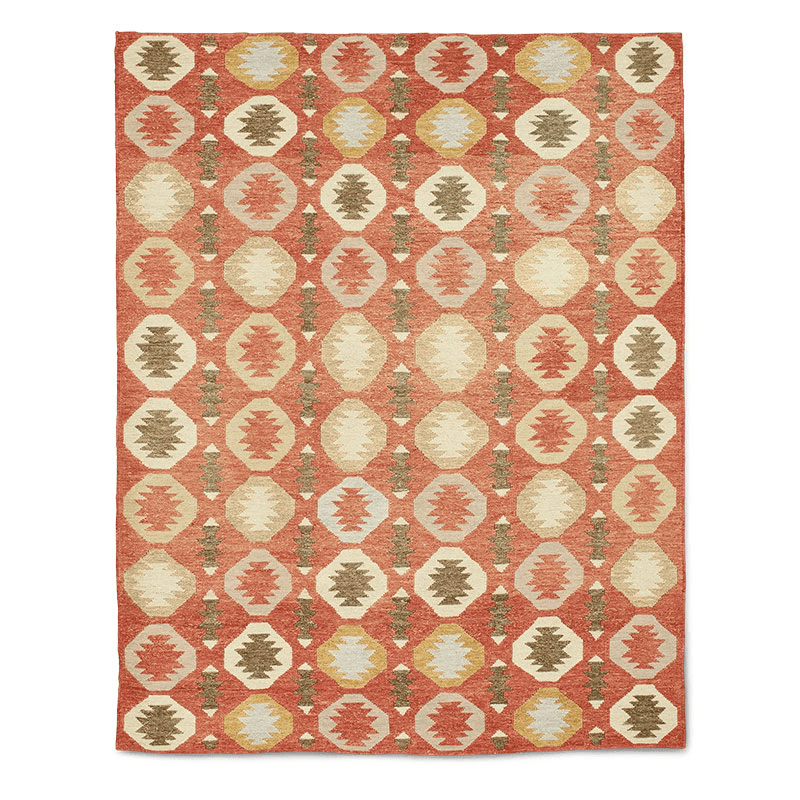 Holda Rug, 305 x 244cm, Rust