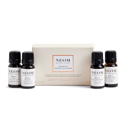 Image showing the Wellbeing Set of 4 Essential Oil Blends product.