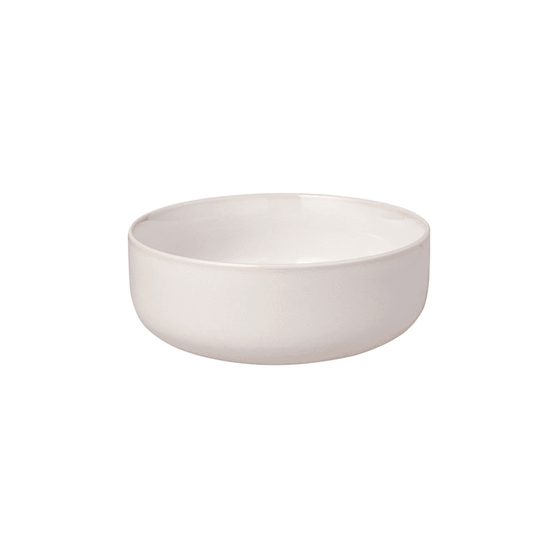 Crafted Cotton Bowl, D16cm, White