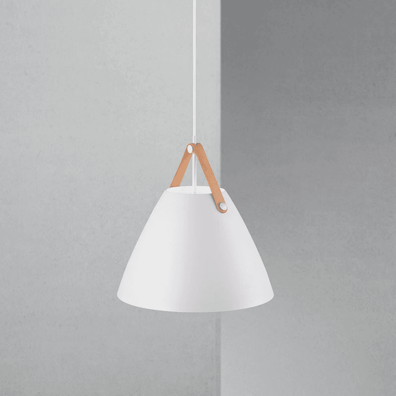 Strap Pendant, H37cm, White