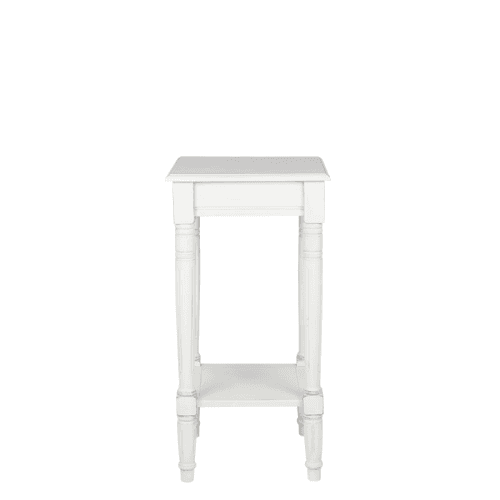 Image showing the Heritage Accent Table with Shelf, Elizabeth White product.