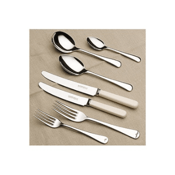 Image showing the 7-Piece Place Setting- Old English (Cream Handled Knives) product.