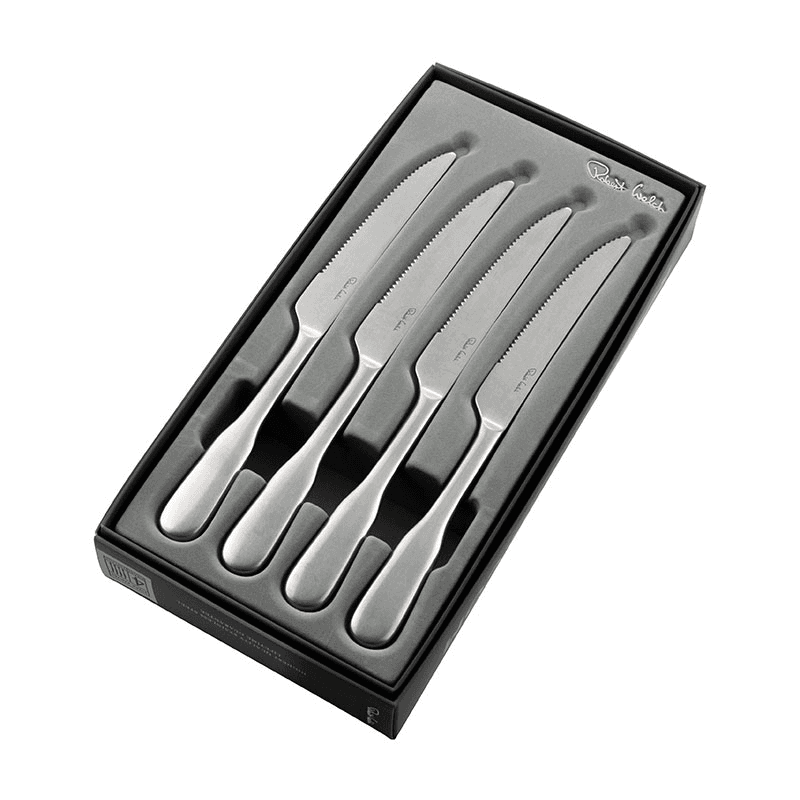 Fiddle Vintage Vintage 4 Piece Steak Knife Set, Stainless Steel