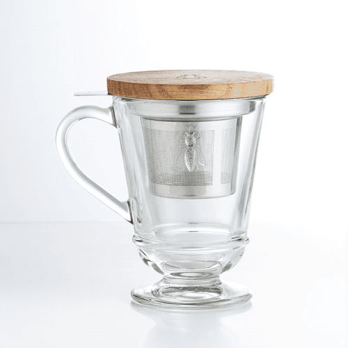 Image showing the Bee Infuser Mug, 275ml, Clear product.