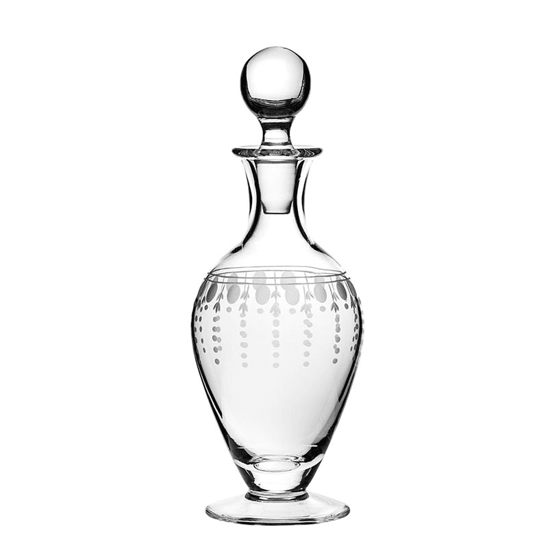 Nouveau Footed Wine Decanter, 800ml, Clear