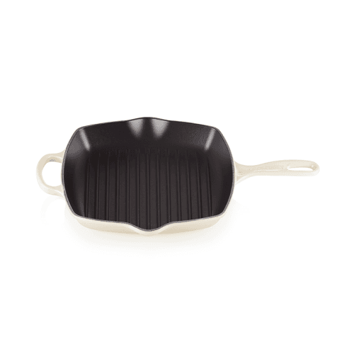 Image showing the Signature Cast Iron Square grillit, 26cm, Meringue product.