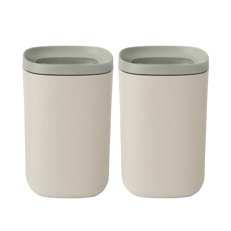 Leo Balance 2 Piece Large Food Container Set, Mint