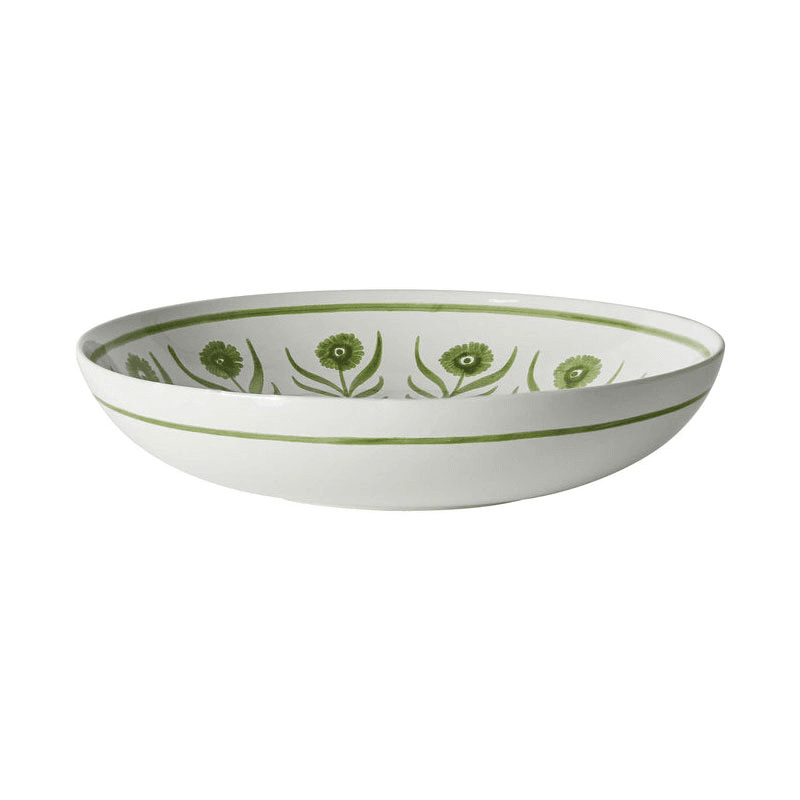 Salad Bowl, Summer Flower, Green