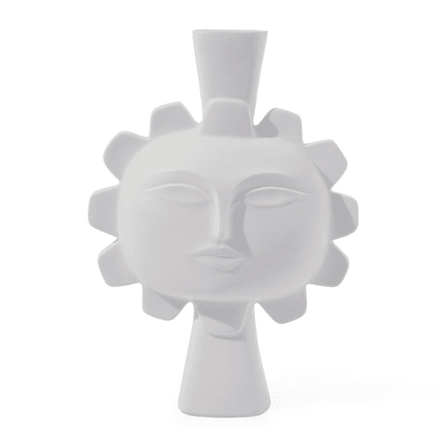 Image showing the Muse Sun Vase, H39cm, White product.