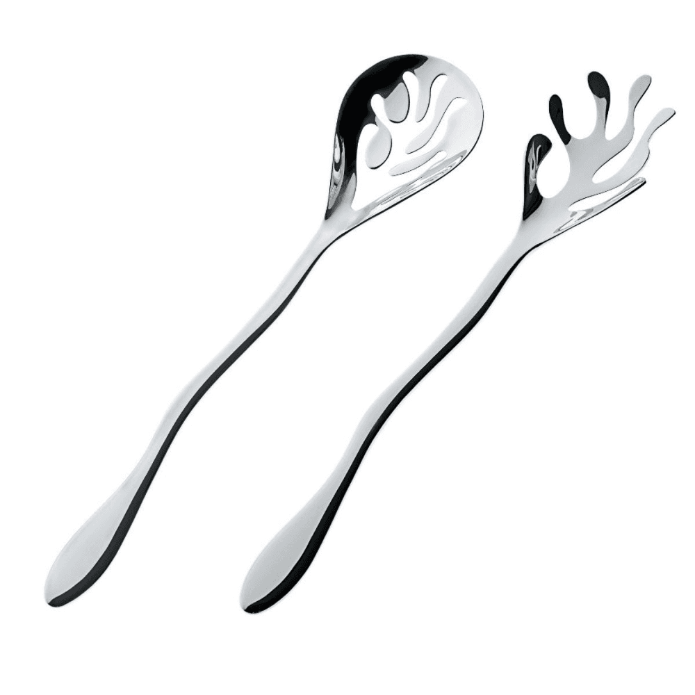 Mediterraneo by Emma Silvestris Salad serving set, Stainless Steel