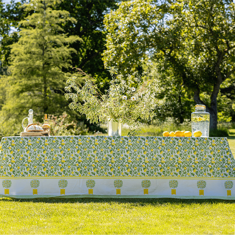 Limon Tablecloth, 180 x 360cm, Multi
