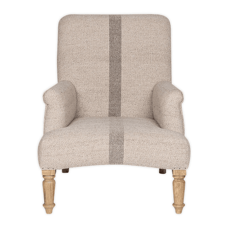 Kallu Wool & Cotton Occasional Chair, Natural