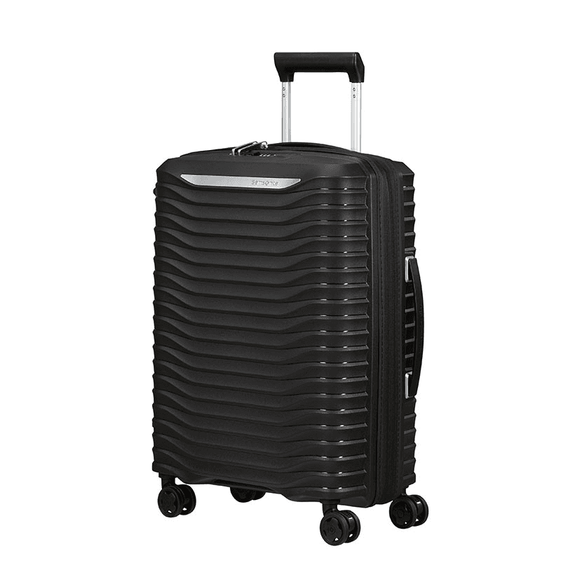 Upscape Cabin Suitcase, H55 x L40 x W20/23cm, Black