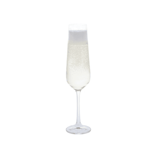 Image showing the Cheers Set of 4 Champagne Flutes, 200ml, Clear product.