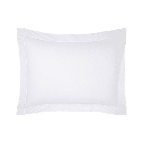 Image showing the Athena - 500 Thread Count Cotton Percale Boudoir pillowcase, 30 x 40cm, Blanc product.