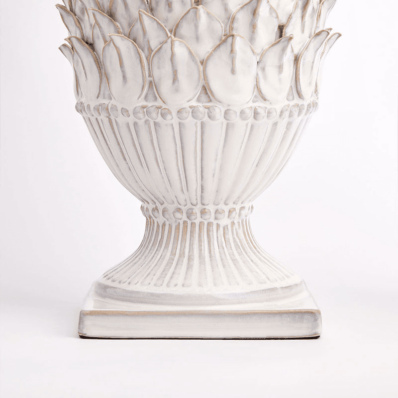 Charles Table Lamp, H42cm, Stone