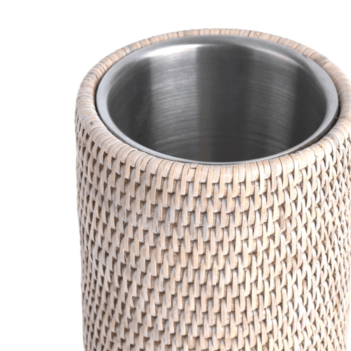 Image showing the Ashcroft Wine Cooler, Rattan product.