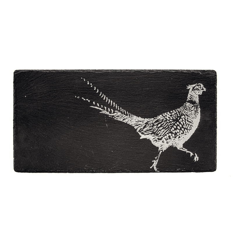 Pheasant Slate Table Runner, H25 x W50cm, Black