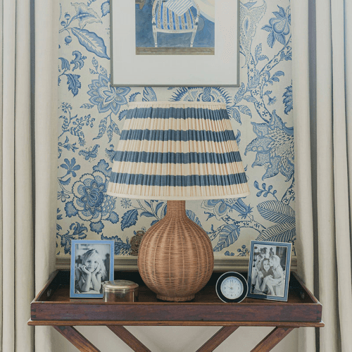 Image showing the Enamel Photo Frame, 8 x 10", Denim product.